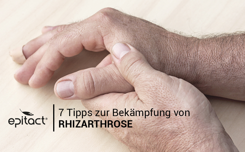 7 Tipps zur Bekämpfung von Daumenarthrose