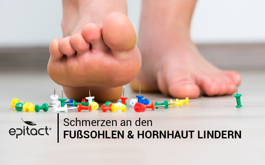 Schmerzen an den Fußsohlen (Plantarschmerzen) UND Hornhaut (KALLUS) lindern