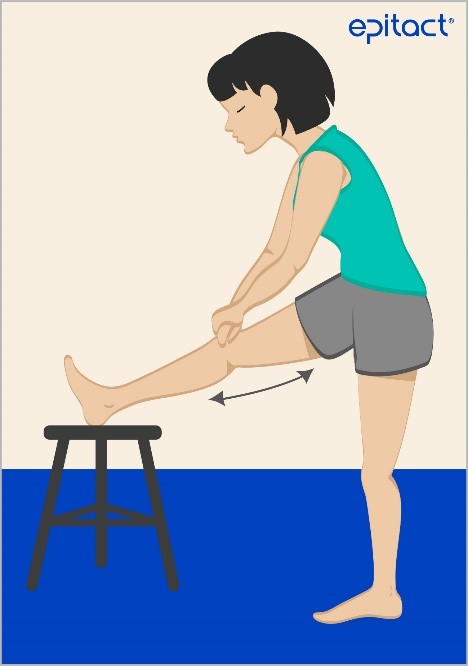 Plantarfasziitis: leichte Dehnubung5