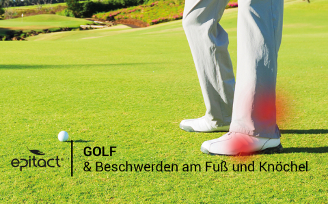 Golf: Verletzungen am Fuß und Knöchel vermeiden und lindern